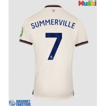 West Ham United Crysencio Summerville #7 Gostujuci Dres 2025-26 Kratak Rukav